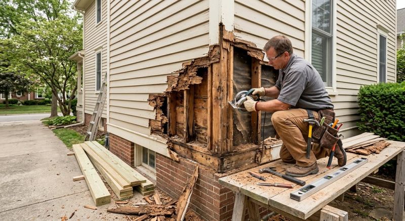 Dry Rot Repair in Overland Park, KS