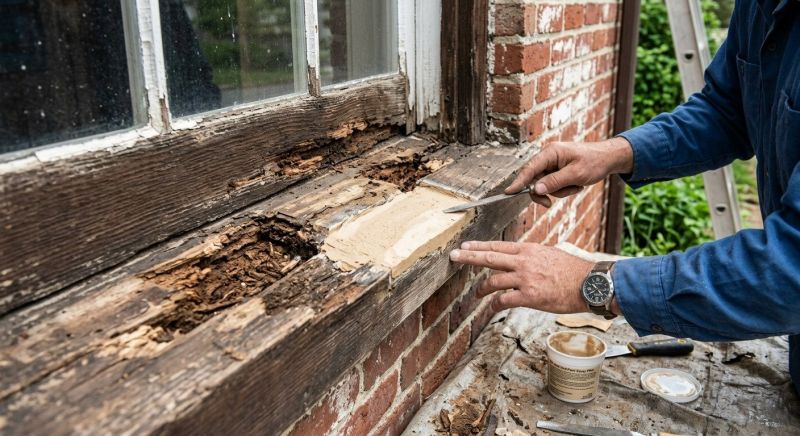 Rotten Wood Repair in Longmont, CO