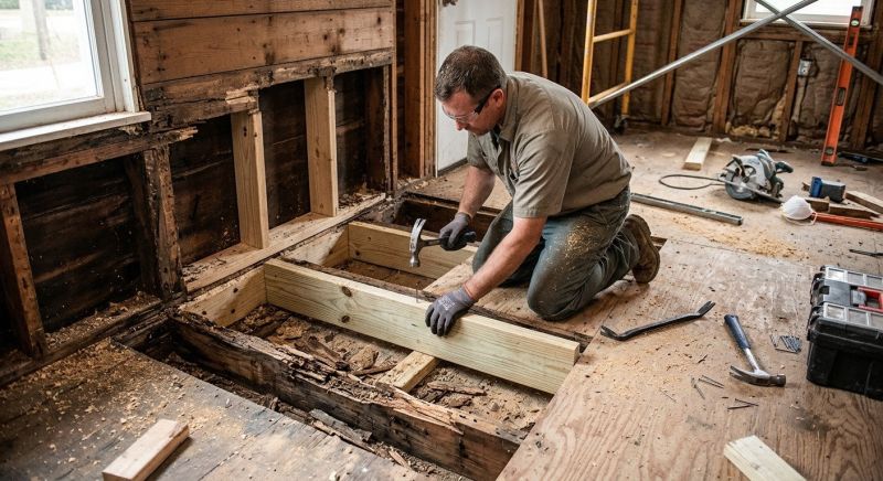 Termite Damage Repair Service in Wilmington, NC