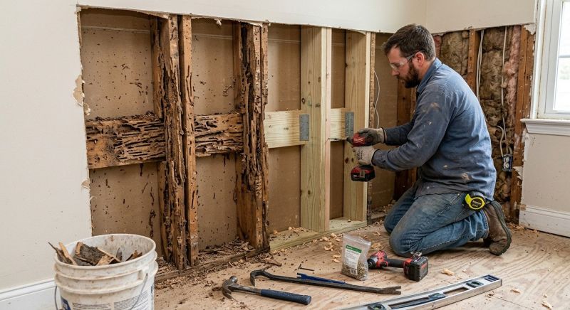 Termite Damage Repair Service in Alpharetta, GA
