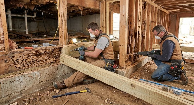 Termite Damage Restoration in Kansas City, MO