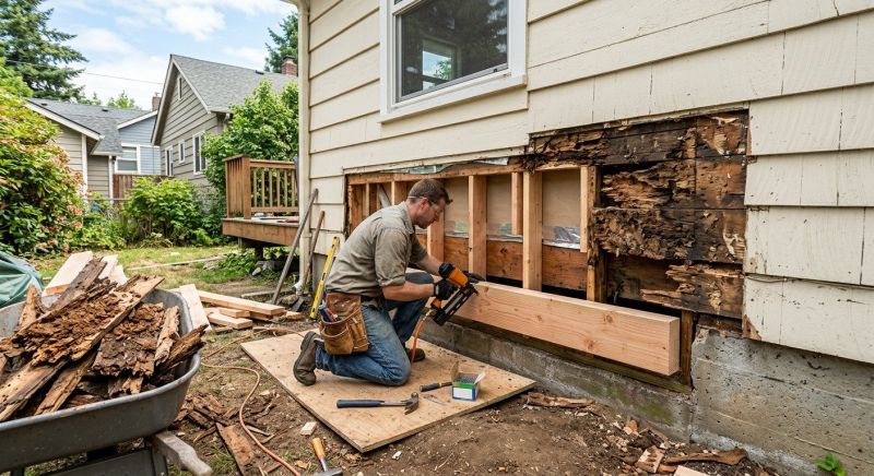 Wood Rot Repair in Arvada, CO