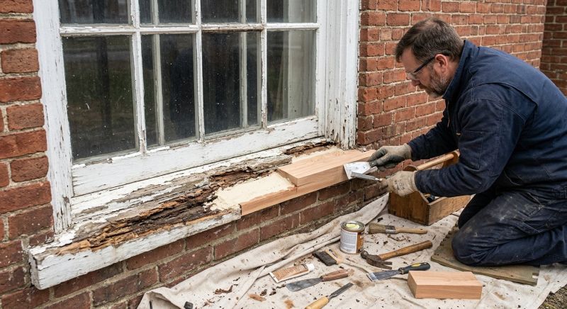 Wood Rot Repair in Kansas City, MO
